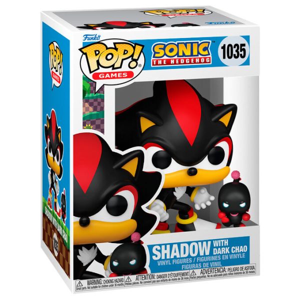 Figurka Funko Pop 1035 Sonic The Hedgehog Shadow with Dark Chao - Sonic