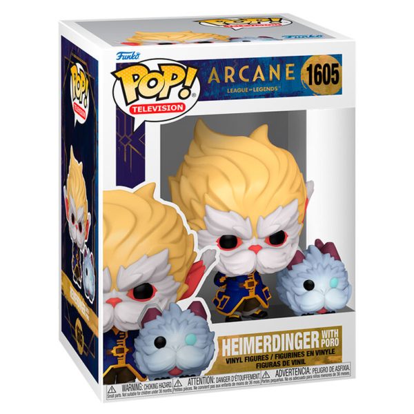 Figurka Funko Pop 1605 Heimerdinger with Poro - Arcane: League of Legends