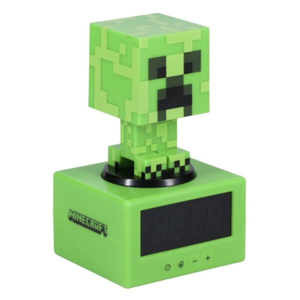 Lampka z budzikiem ICONS Creeper - Minecraft Paladone