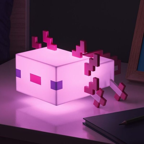 Lampka wielokolorowa Minecraft Axolotl - Paladone
