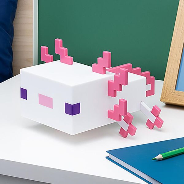 Lampka wielokolorowa Minecraft Axolotl - Paladone