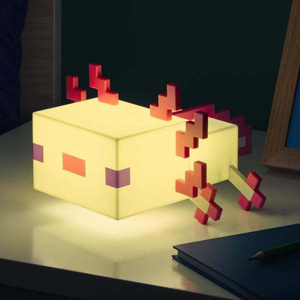 Lampka wielokolorowa Minecraft Axolotl - Paladone