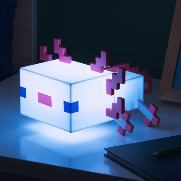 Lampka wielokolorowa Minecraft Axolotl - Paladone