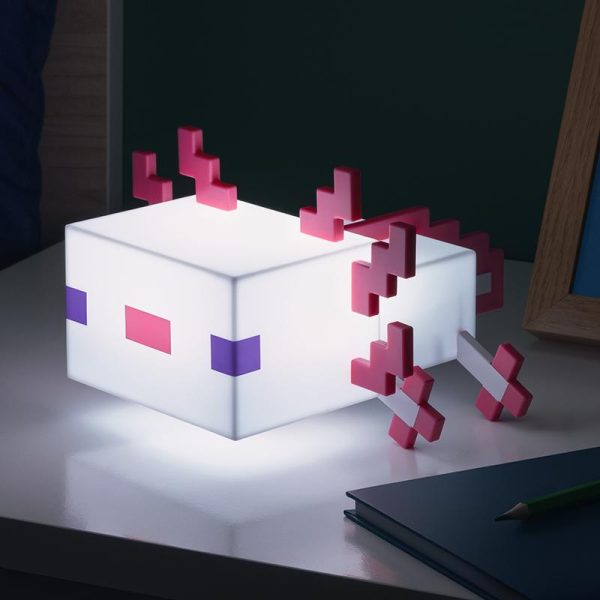 Lampka wielokolorowa Minecraft Axolotl - Paladone