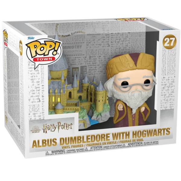 Figurka Funko Pop 27 Albus Dumbledore with Hogwarts - Harry Potter