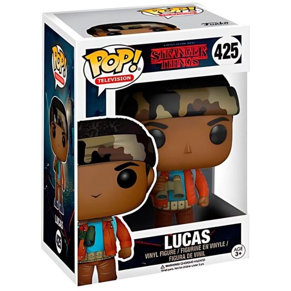 Figurka Funko Pop 425 Lucas with Binoculars - Stranger Things