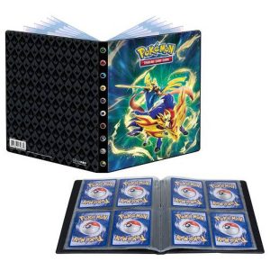 Album Ultra Pro 4-Pocket Portfolio Pokemon Crowned Sword Zacian and Crowned Shield Zamazenta