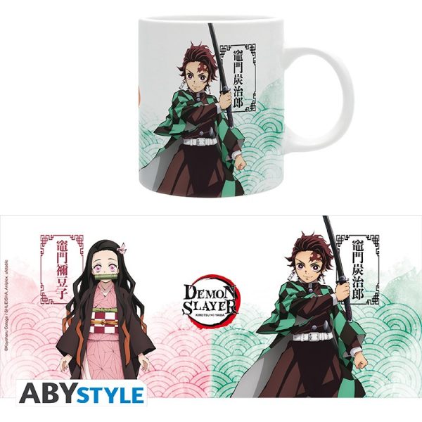 Kubek Demon Slayer 320 ml - Tanjiro & Nezuko