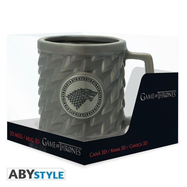 Kubek 3D Game of Thrones 500 ml - Stark