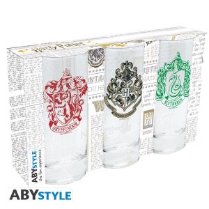 Zestaw 3 szklanek 300 ml Harry Potter