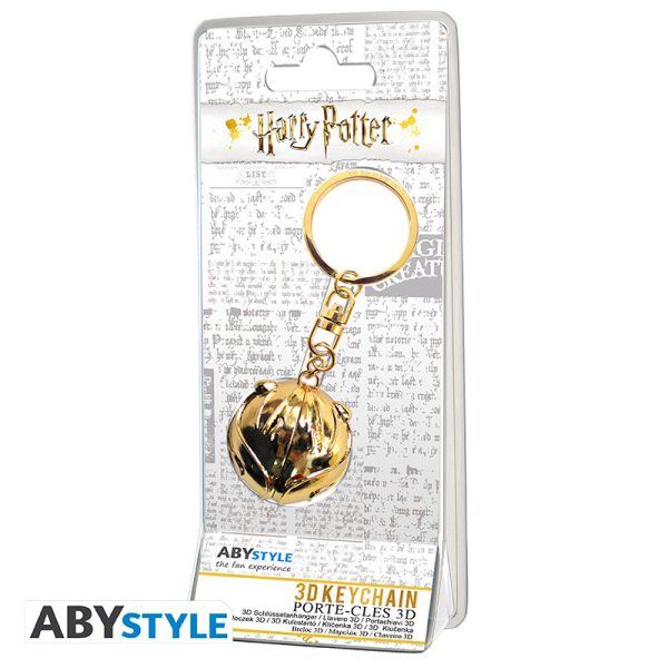 Brelok 3D Harry Potter - Golden snitch