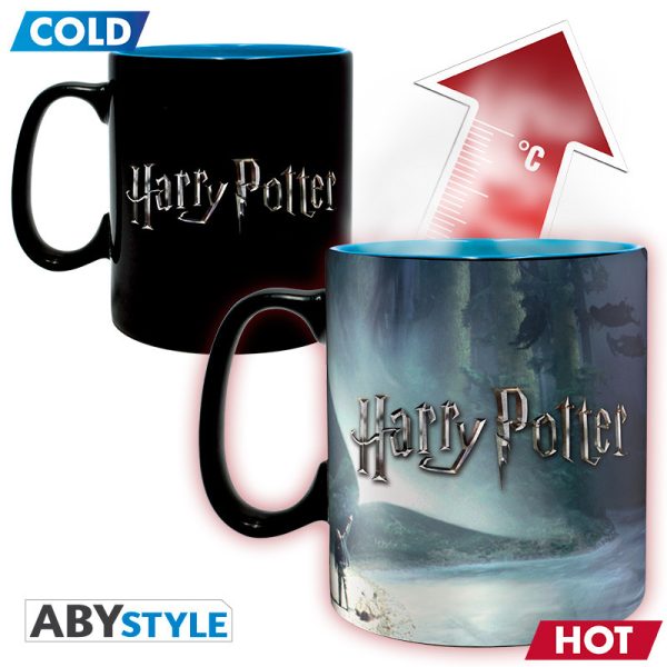 Kubek zmieniający kolor 460 ml Harry Potter - Patronus