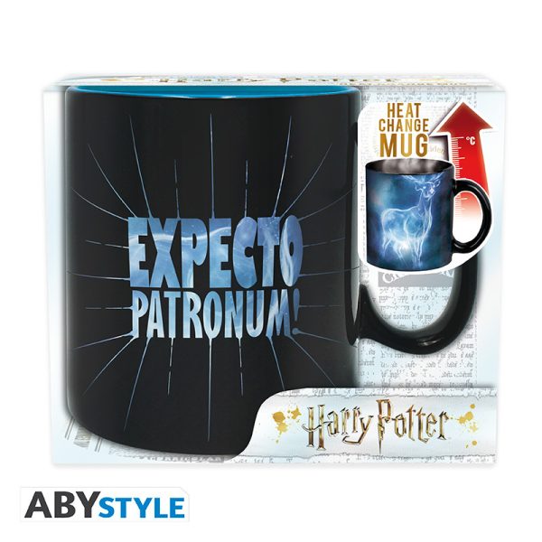 Kubek zmieniający kolor 460 ml Harry Potter - Patronus