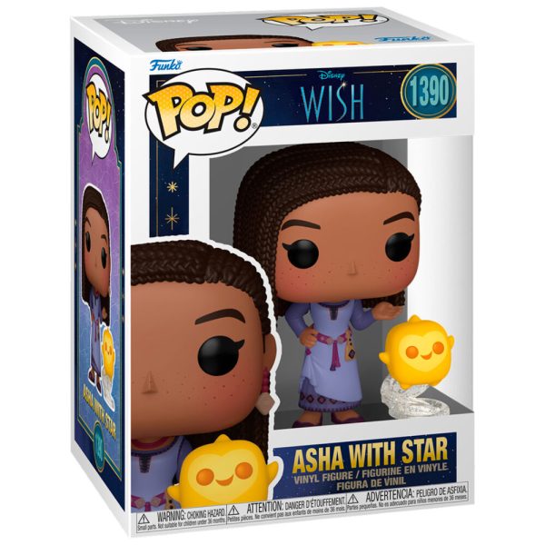 Figurka Funko Pop 1390 Disney - Wish - Asha with Star