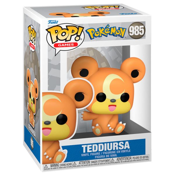 Figurka Funko Pop 985 Pokemon - Teddiursa