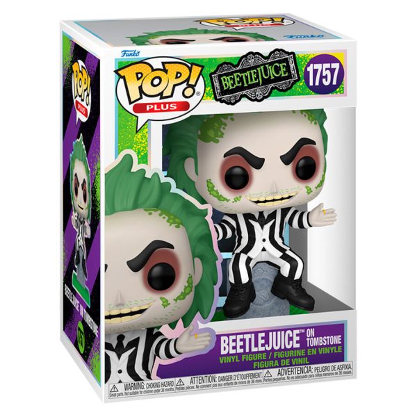 Figurka Funko Pop 1757 Beetlejuice - Beetlejuice On Tombstone
