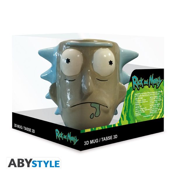 Kubek 3D Rick and Morty - Rick Sanchez
