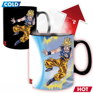 Kubek zmieniający kolor Dragon Ball Z - Goku vs Buu 460 ml ABYstyle