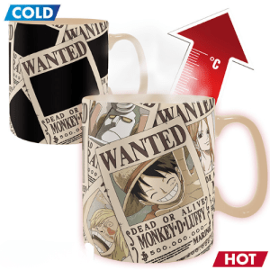 Kubek zmieniający kolor One Piece - Wanted 460 ml ABYstyle