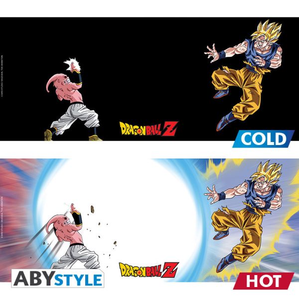 Kubek zmieniający kolor Dragon Ball Z - Goku vs Buu 460 ml ABYstyle