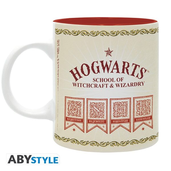 Kubek Harry Potter - 4 Houses 320 ml ABYstyle