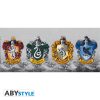 harry potter mug 320 ml the 4 houses subli with box x2 (1)