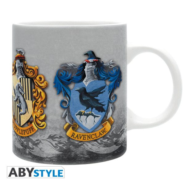 harry potter mug 320 ml the 4 houses subli with box x2
