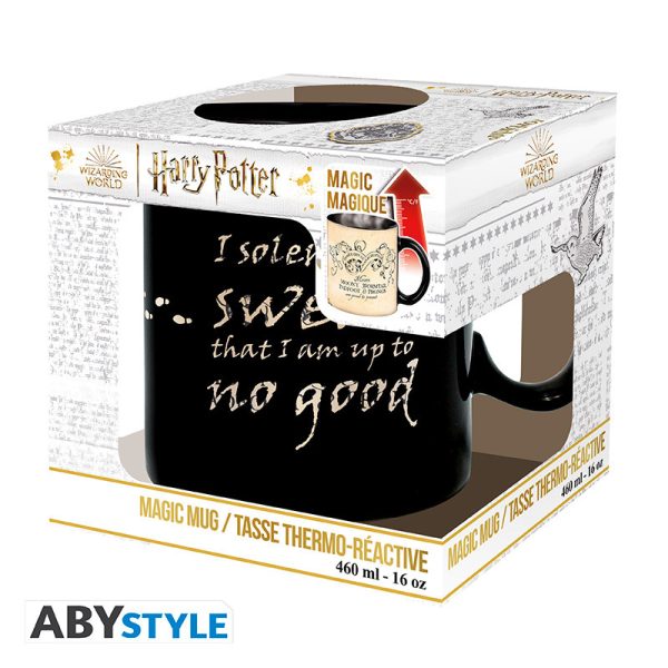 Kubek zmieniający kolor Harry Potter - Marauder’s Map 460 ml ABYstyle