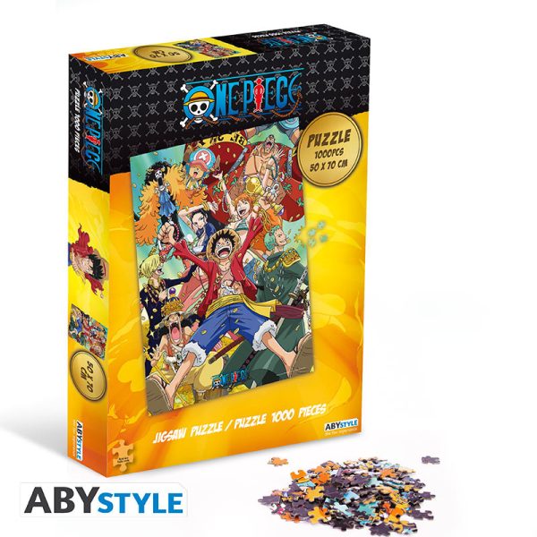 one piece jigsaw puzzle 1000 pieces straw hat crew (1)