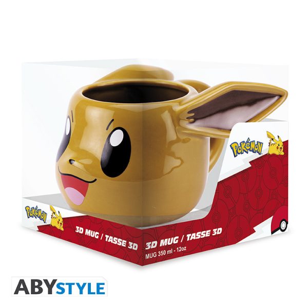 Kubek 3D Pokémon - Eevee 500 ml ABYstyle