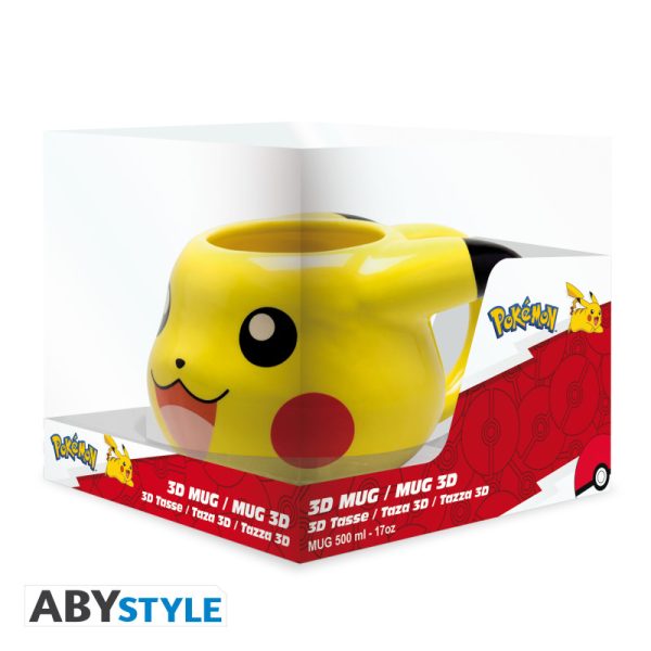 Kubek 3D Pokémon - Pikachu 475 ml ABYstyle