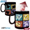 pokemon mug heat change 460 ml eevee cardboard box x2