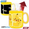 pokemon mug heat change 460 ml pikachu 25 cb box x2