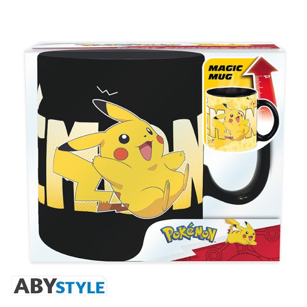 pokemon mug heat change 460 ml pikachu cardboard box x2 (2)