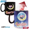 Kubek zmieniający kolor Sailor Moon - Sailor & Chibi 460 ml ABYstyle