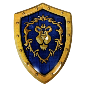 Tarcza metalowa World of Warcraft - Alliance Shield 28 × 38 cm ABYstyle