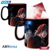 Kubek Death Note - L & Light Zmieniający Kolor 460 ml ABYstyle