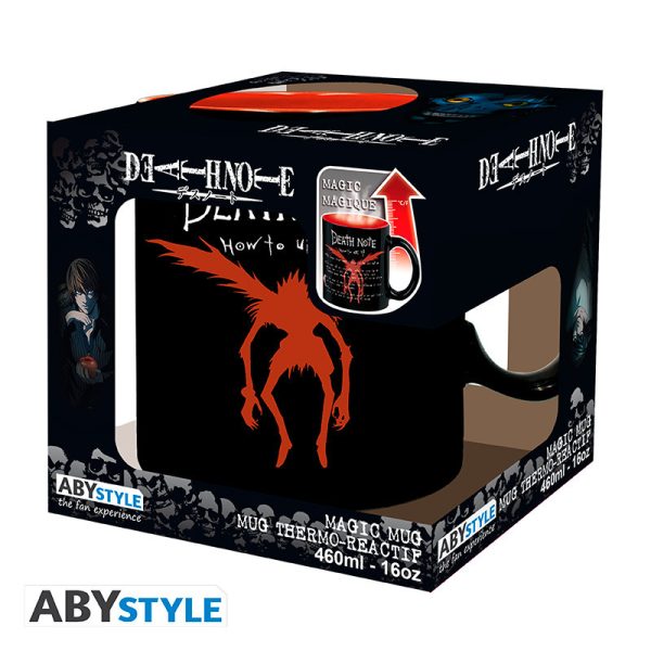 Kubek Death Note - L & Light Zmieniający Kolor 460 ml ABYstyle
