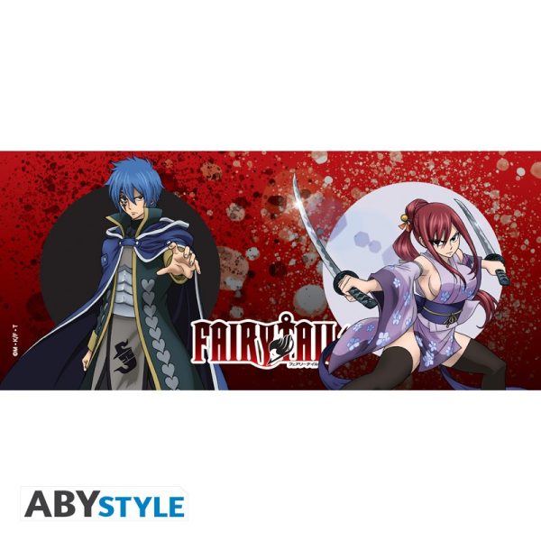 Kubek Fairy Tail - Erza & Jellal 320 ml ABYstyle