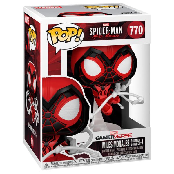 Figurka Funko Pop 770 Marvel - Miles Morales Crimson Cowl Suit