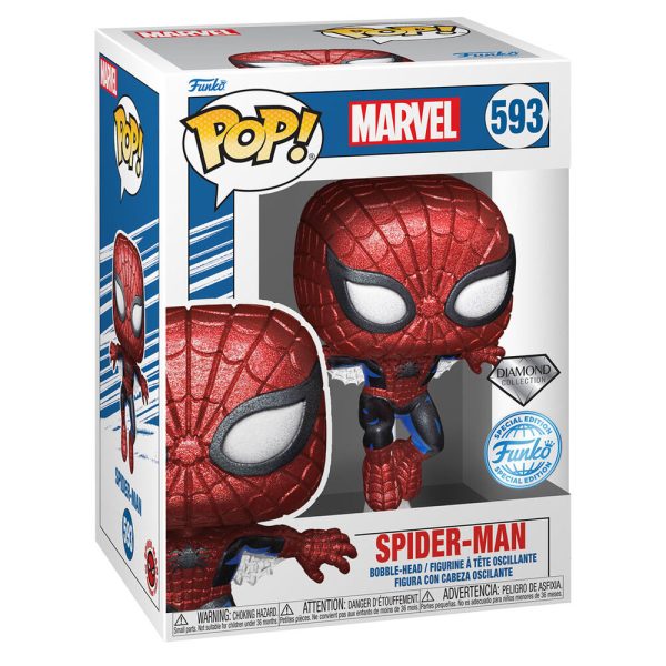 Figurka Funko Pop 593 Marvel - Spiderman Exclusive