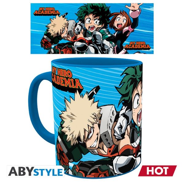 Kubek zmieniający kolor My Hero Academia - Heroes 320 ml ABYstyle