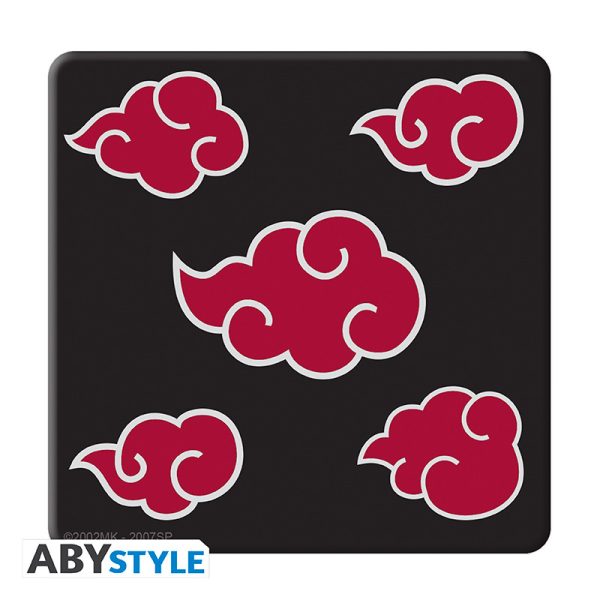 Zestaw prezentowy Naruto Shippuden - Kubek zmieniający kolor 460 ml + Podkładka Akatsuki ABYstyle