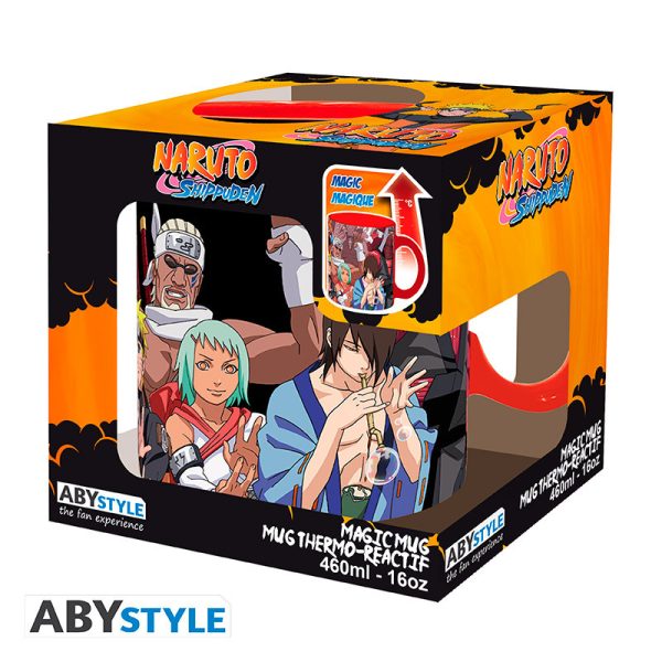Kubek zmieniający kolor Naruto Shippuden - Bijū & Jinchūriki 460 ml ABYstyle