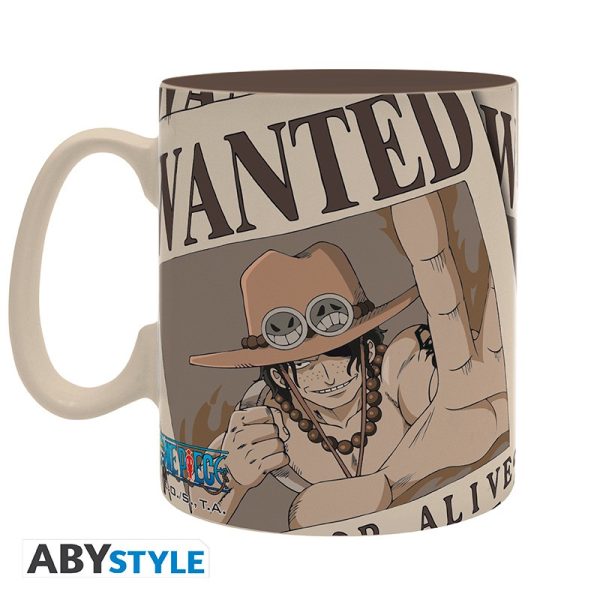 Kubek One Piece - Wanted Ace 460 ml ABYstyle