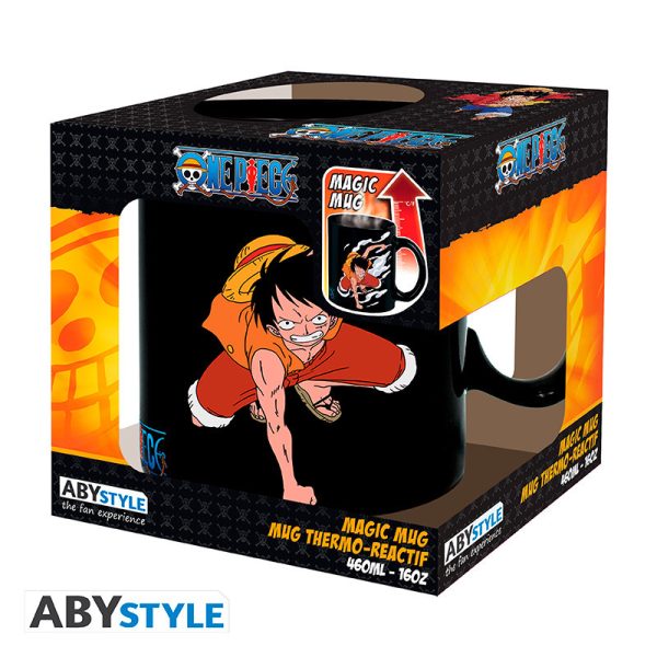 Kubek zmieniający kolor One Piece - Luffy & Ace 460 ml ABYstyle