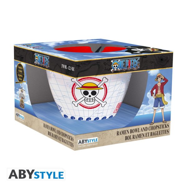 Miska ramen One Piece - Monkey D. Luffy 370 ml z pałeczkami ABYstyle