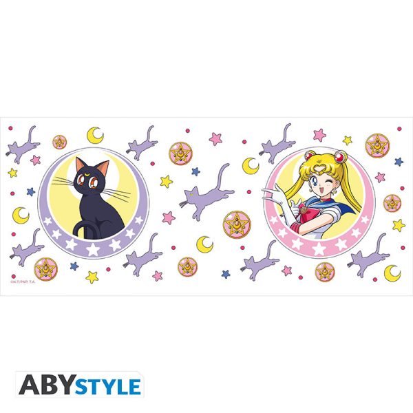 Kubek Sailor Moon - Sailor Moon & Luna Patch 320 ml ABYstyle