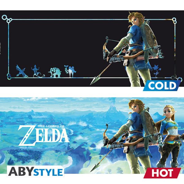 Kubek The Legend of Zelda - Breath of the Wild 460 ml Heat Change ABYstyle
