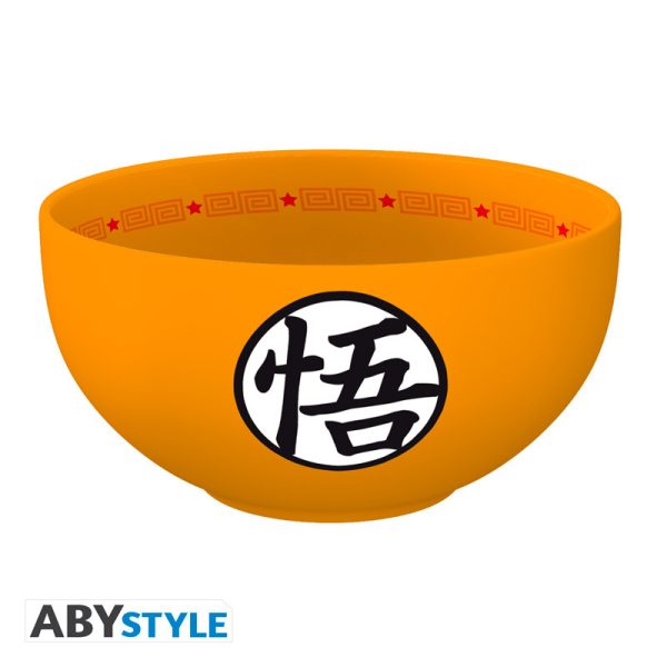 dragon ball bowl 600 ml goku symbols cardboard pkg x2